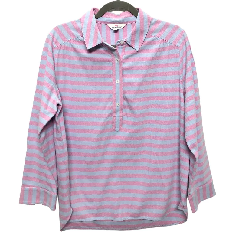 Top Long Sleeve By Vineyard Vines  Size: 8