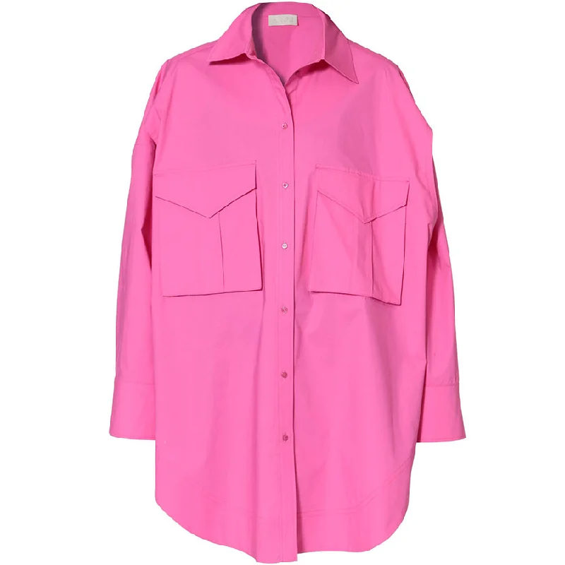 OVERSIZED SHIRT "WILLOW" IN PINK