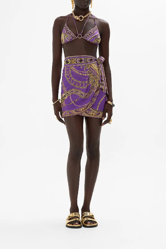 SHORT DRAPED SARONG LUXORLAND LADY