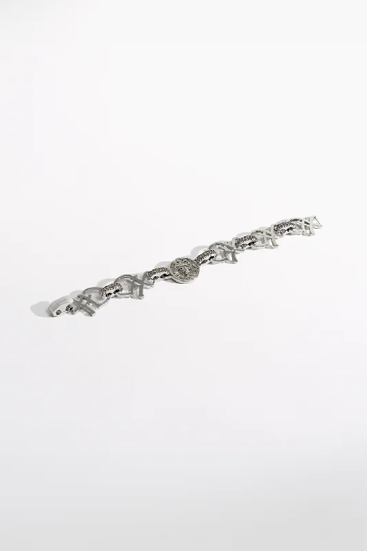 FIERCE FOLKLORE COIN BRACELET SILVER