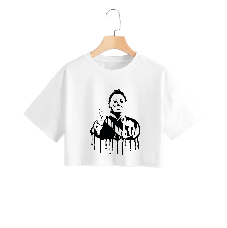 Black & White - Myers Crop Top