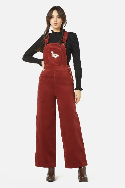 Duck Embroidered Overall