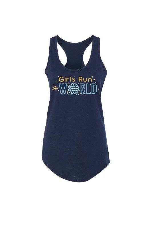 Girls Run The World RunDisney Racerback Tank