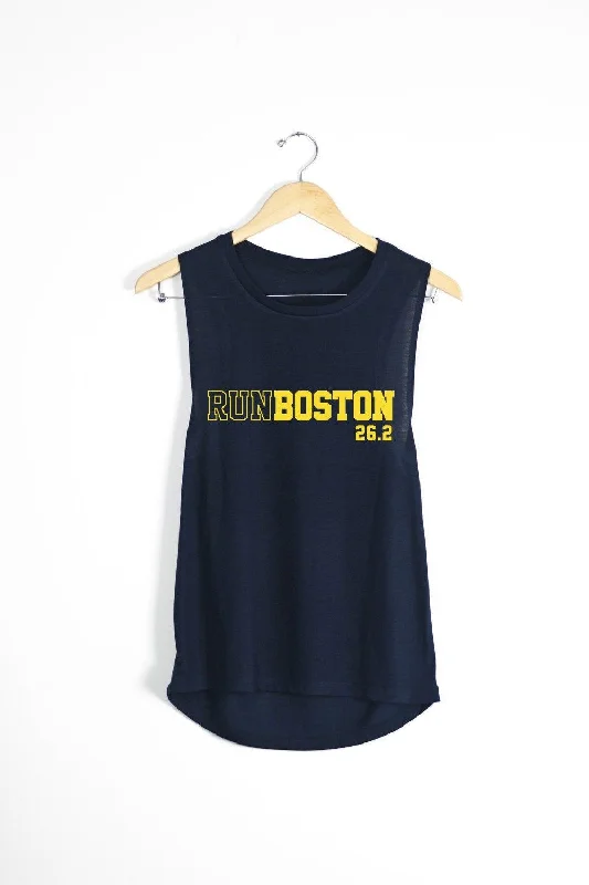 Run Boston 26.2 Muscle Tank