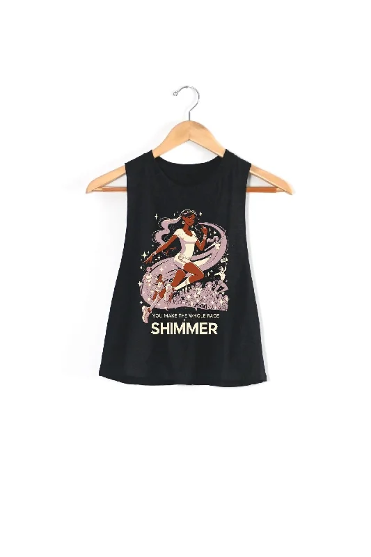 Shimmer Racerback Tank