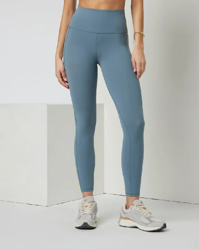 Vuori Studio Pocket Legging - SMOKE BLUE