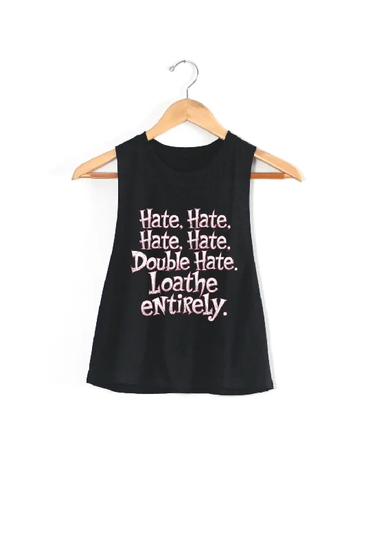 Hate, Hate, Hate Grinch Holiday Racerback Tank